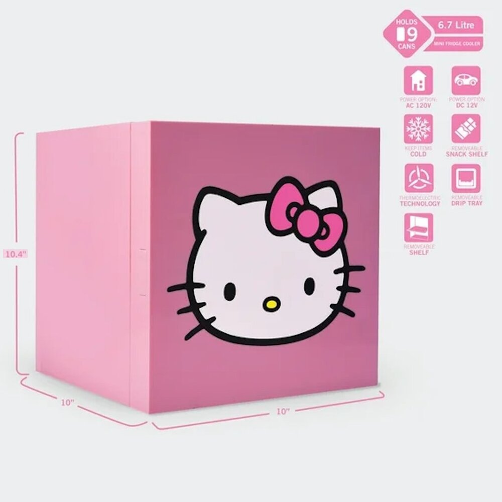 Hello Kitty Pink Storage Box - Picture 2 of 6